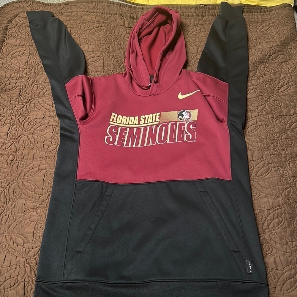 Mens womens nike fsu florida state seminoles hoodie sz m